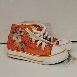 PRIMIGI SPORT HIGH TOP EMBROIDERED SNEAKERS (sz US 12 EURO 29)